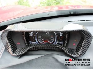 Alfa Romeo 4C Carbon Fiber Instrument Gauge Trim